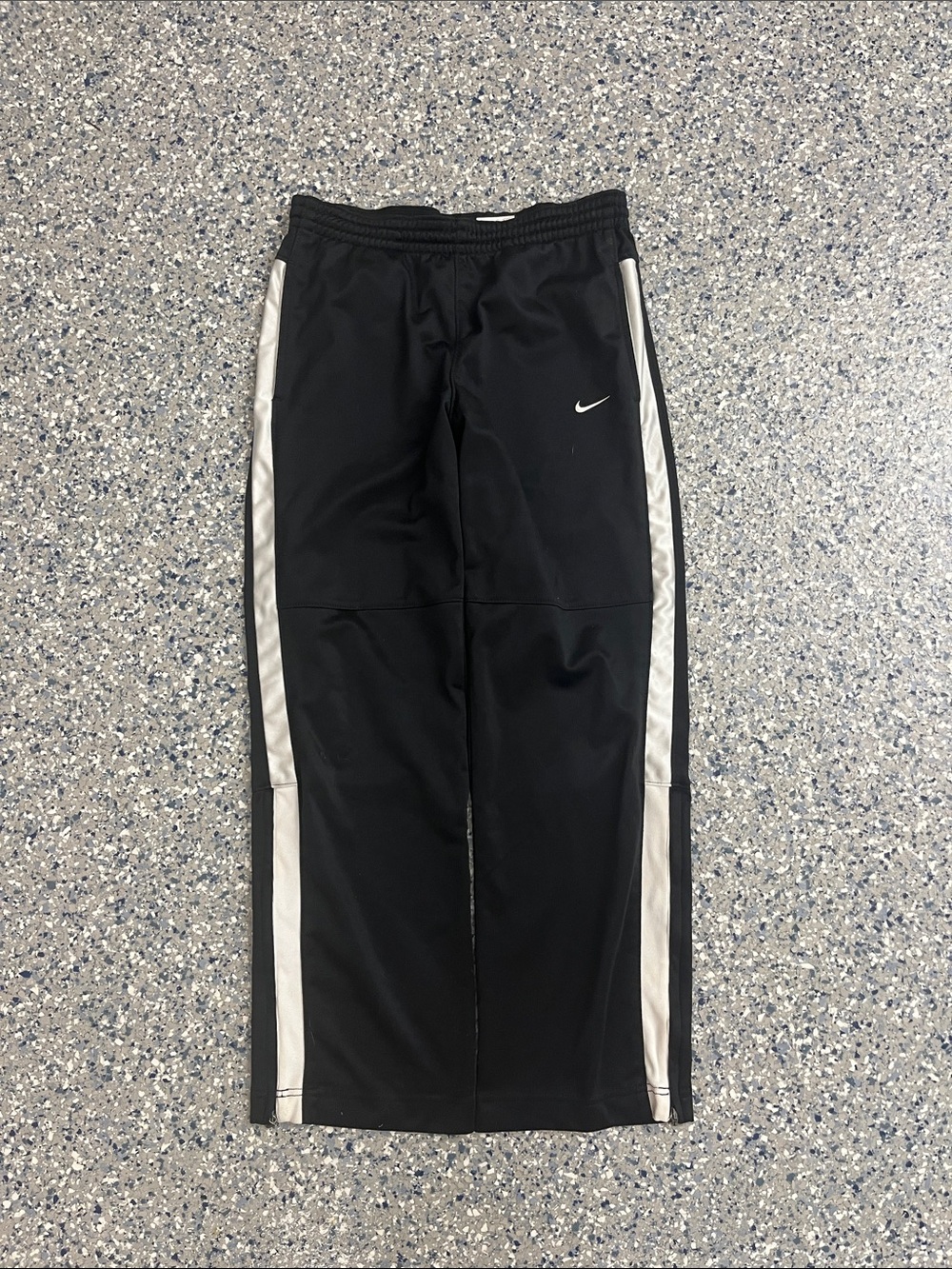 Black Nike uncuffed sweatpants